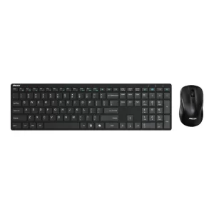 Mecer 2,4Ghz Wireless Keyboard & Mouse(800/1200/1600DPI) COMBO - Black