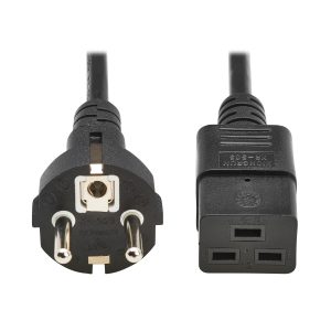 Eaton Power cable, Schuko to C19, H05VV-F, 16A, 2.5M