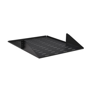 Eaton SmartRack Center-Mounted Steel Rack Shelf - 2U, Vented, 21.5 in. Deep, Holds up to 100 lb. (45 kg)