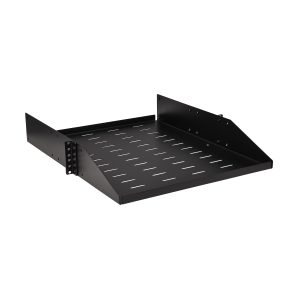 Eaton SmartRack Universal-Mount Steel Rack Shelf - 2U, Vented, 21.7 in. Deep, Holds up to 100 lb. (45 kg)