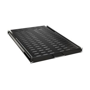 Eaton SmartRack Sliding Steel Rack Shelf - 1U, Vented, 28.3 in. Deep, Holds up to 50 lb. (23 kg)
