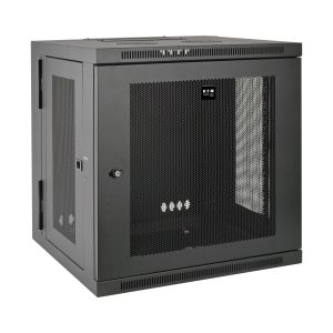 Eaton SmartRack 12U UPS-Depth Wall-Mount Small Rack Enclosure, Hinged Back
