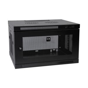 Eaton SmartRack 6U Low-Profile Switch-Depth-Plus Wall-Mount Mini Rack Enclosure