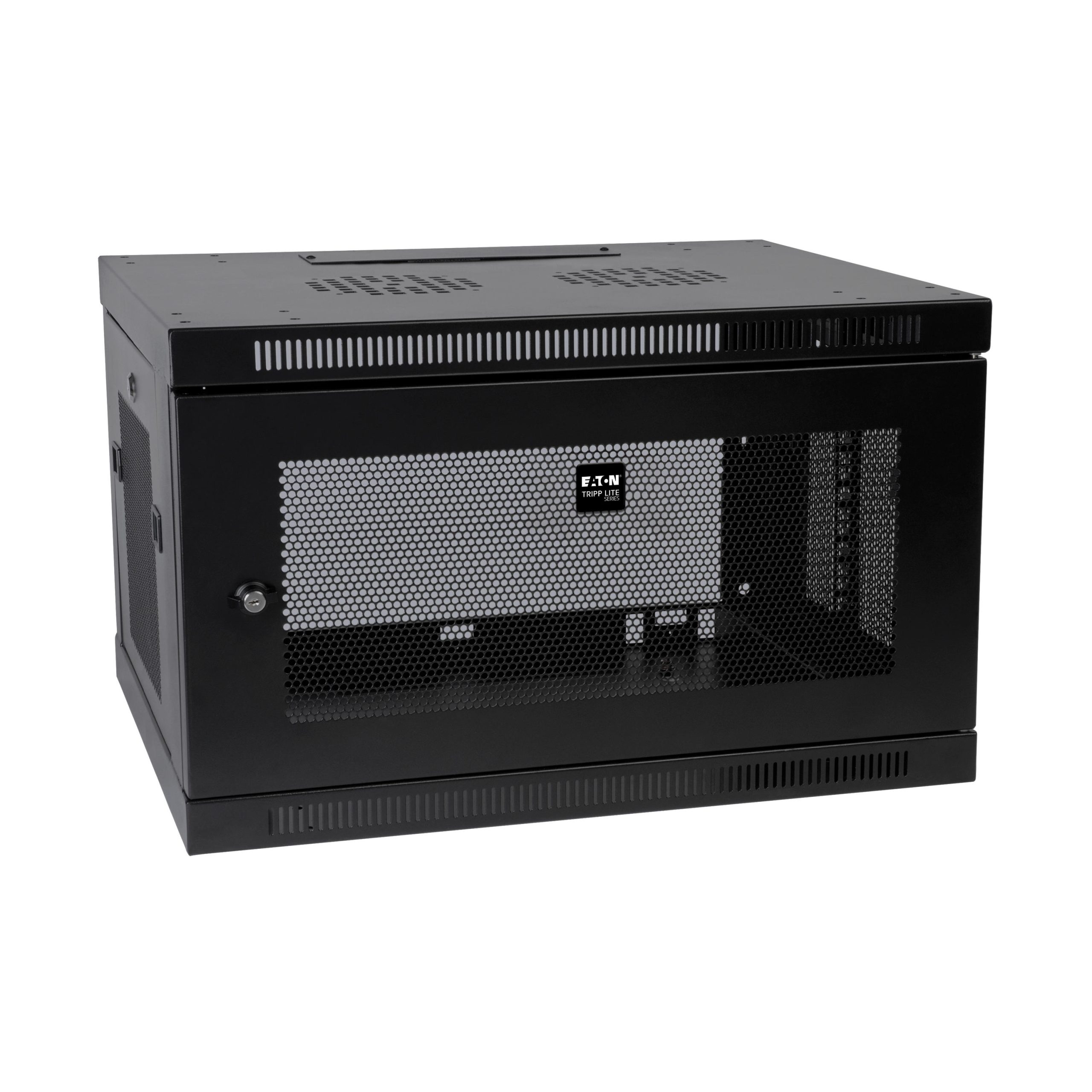 Eaton SmartRack 6U Low-Profile Switch-Depth-Plus Wall-Mount Mini Rack Enclosure