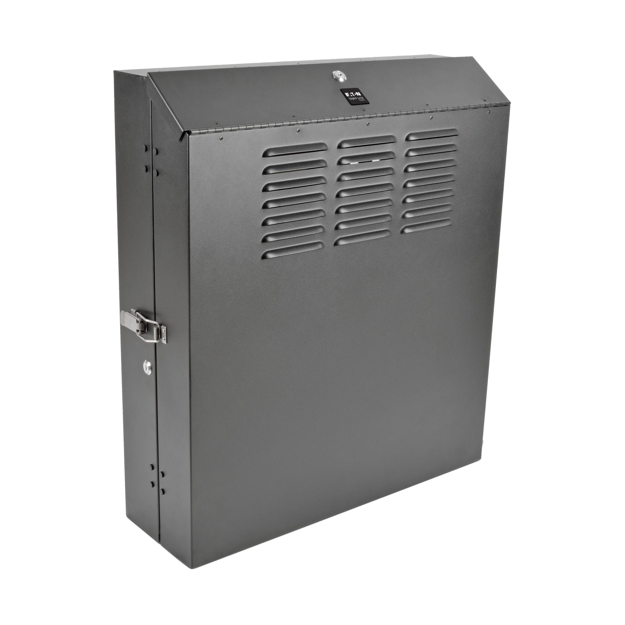 Eaton SmartRack 6U Low-Profile Vertical-Mount Switch-Depth Wall-Mount Rack Enclosure Cabinet