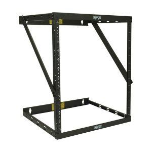 Eaton SmartRack 8U/12U/22U Expandable Very Low-Profile Patch-Depth Wall-Mount 2-Post Open-Frame Rack