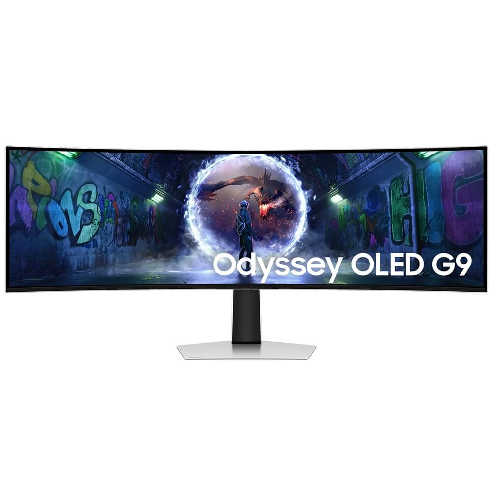 Samsung 49" Dual QHD OLED Monitor – 240Hz, 0.03ms, DisplayHDR True Black 400, 32:9
