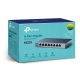 Steel housing, desktop or wall-mounting design, 8 10/100/1000M RJ45 ports