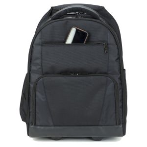 Targus Bag Rolling Notebook Backpack 15.6 Nylon Black & Platinum 2.7 kg Limited Lifetime warranty