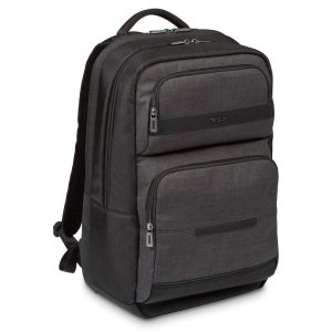 Targus - CitySmart 12.5 - 16 " Advanced Laptop Backpack - Black/Grey (This Bag is MultiFit - Meaning it can fit Laptop from 1