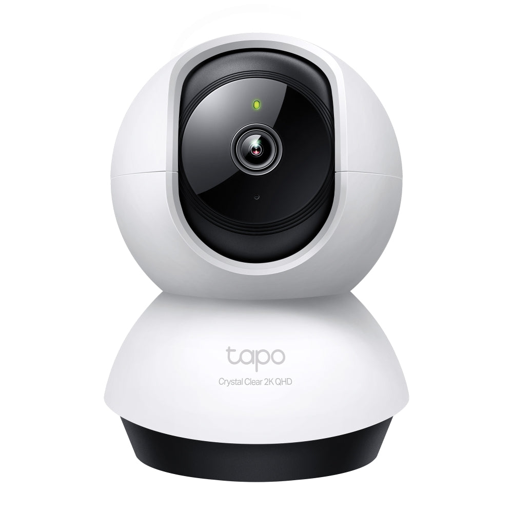 2K 4MP (2304x1296), 2.4 GHz, Horizontal 360º, Up to 512 SD CARD, Two-way Audio, Works with Google Assistant, Alexa, Tapo
