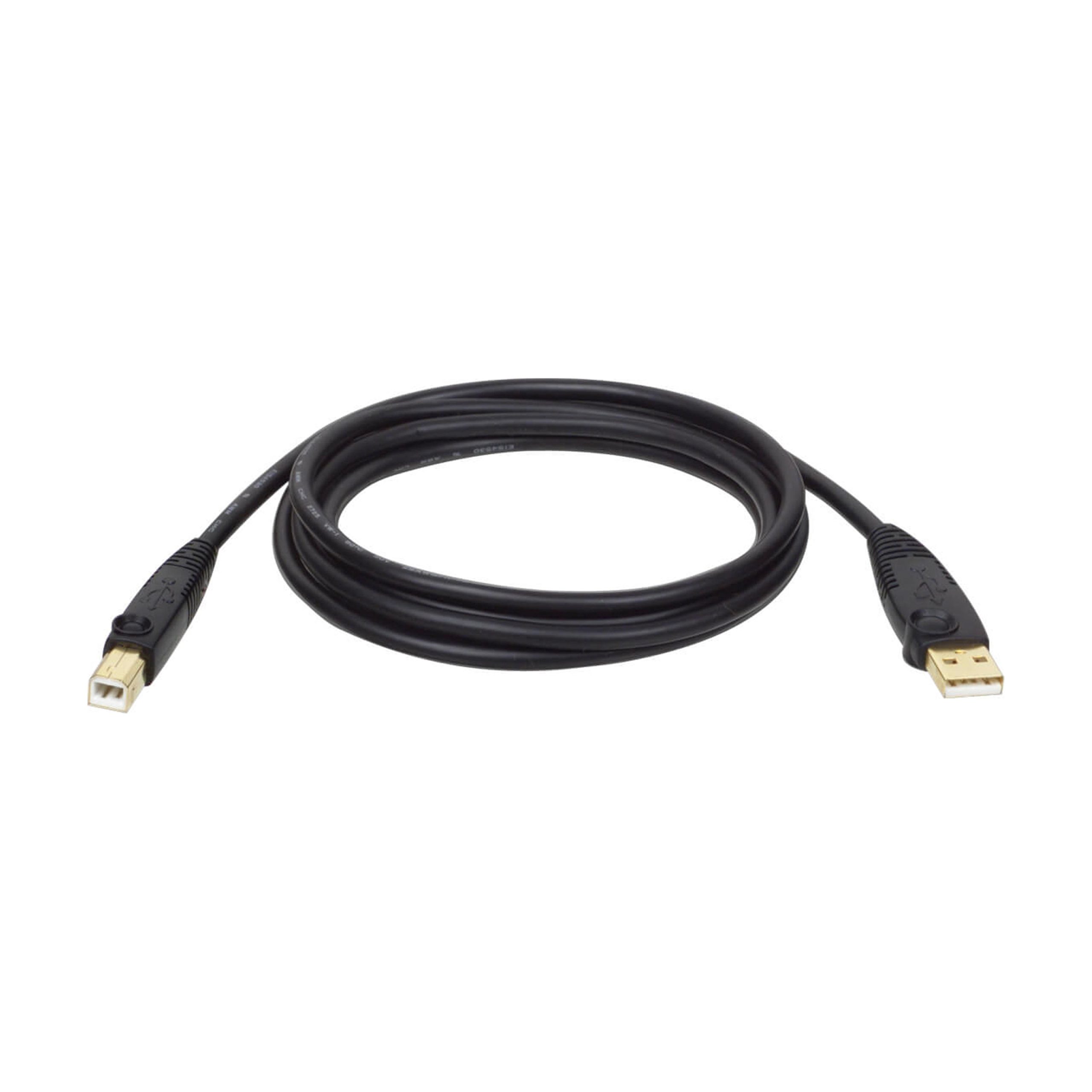 Eaton USB 2.0 A/B Cable (M/M), 10 ft. (3.05 m)