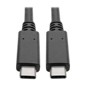 Eaton USB-C Cable (M/M) - USB 3.1, Gen 2 (10 Gbps), 5A Rating, Thunderbolt 3 Compatible, 3 ft. (0.91 m)