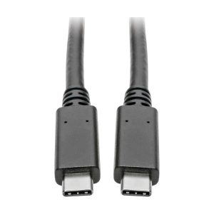 Eaton USB-C Cable (M/M) - USB 3.1, Gen 1 (5 Gbps), Thunderbolt 3 Compatible, 6 ft. (1.83 m)