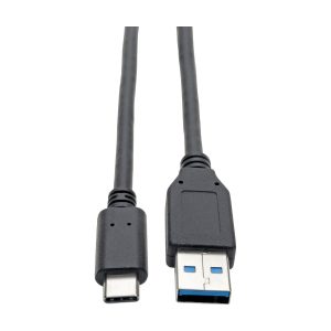 Eaton USB-C to USB-A Cable (M/M), USB 3.1 Gen 1 (5 Gbps), Thunderbolt 3 Compatible, 6 ft. (1.83 m)