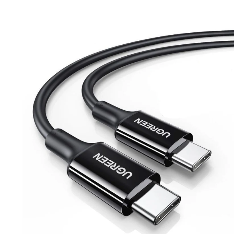 Logitech & Acces UGREEN TYPE C TO TYPE C CABLE 100W 1 METER CABLE PD FAST CHARGE 5A SUPPORTS PD3.0/QC4.0/ FCP (100W MAX) 480M