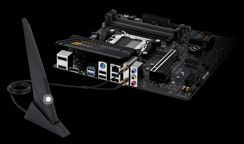 Asus TUF Gaming A620M-PLUS AM5 WIFI M-ATX Motherboard