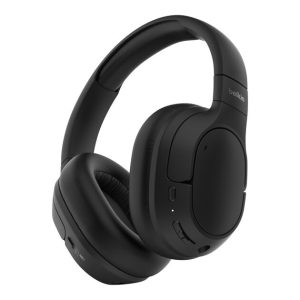 Belkin - SoundForm ANC (Active Noise Cancelling) - Built-in microphone with Clear Call Quality technology - Bluetooth Headphones 3.5mm and USB-C cables included to connect to any modern audio source - Black (Bluetooth 5.4 connects easily to devices within 10 Meters - 60 hours of battery life) - 2-year warranty