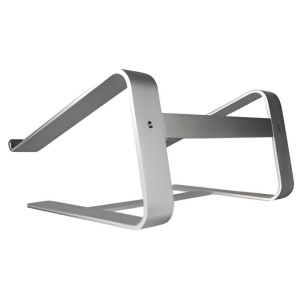 Macally - Aluminium Stand for Apple Macbook Air/Pro or any Notebook 15.6" - Silver (Made from Aluminium - Premium Product) - Comes in ECO Packaging - Retail BOX Product (8720143041341)