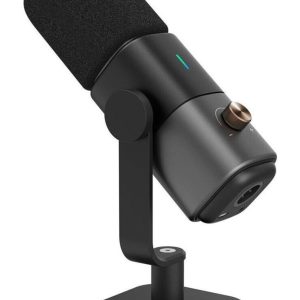 NearStream Podcast & Streaming Dynamic Microphone with Desk Stand