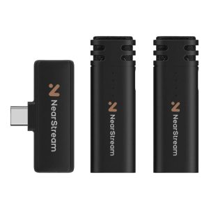NearStream AWM10T-P AI Noise-Canceling Mini Wireless Microphones