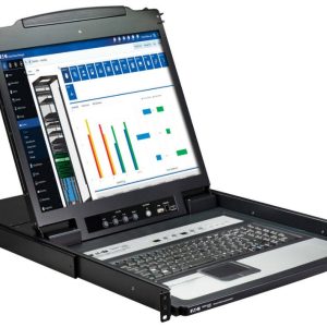 Eaton 16Port KVM with 19" LCD Console w 8 cables, French version