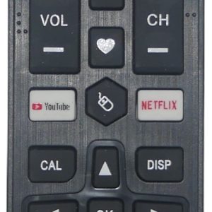 Nesty TV Remote is a simple and handy remote designed for easy control of your TV. It comes with dedicated buttons for Netflix and YouTube, so you can quickly open your favorite ap