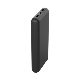 Belkin - BoostCharge 20 000 Mah Power Bank with USB-C 15 Watt - Dual USB-A 15cm USB-A to C Cable - Black