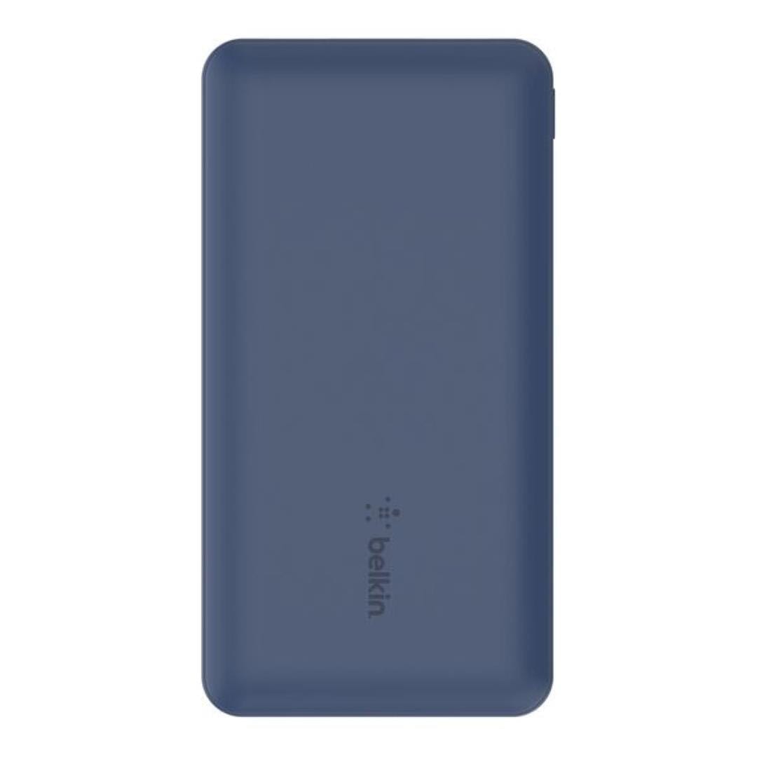 Belkin - BoostCharge 20 000 Mah Power Bank with USB-C 15 Watt - Dual USB-A 15cm USB-A to C Cable - Blue
