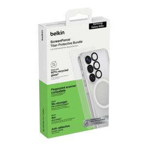 Belkin - 3 in 1 - Protection - Includes: Clear Case + Screen Protector + Lens Cover - Compatible with Samsung S26+