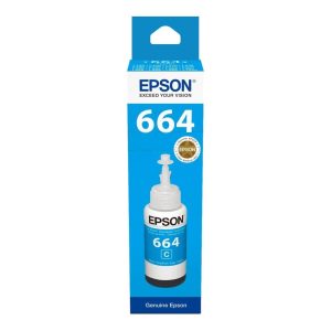 Epson T6642 Ecotank Cyan ink bottle (70ml). 7500 pages @ 5% coverage