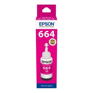 Epson T6643 Ecotank Magenta ink bottle (70ml). 7500 pages @ 5% coverage