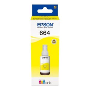 Epson T6644 Ecotank Yellow ink bottle (70ml). 7500 pages @ 5% coverage
