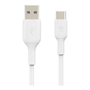 Belkin - BoostCharge - USB-C to USB-C - 3 Meter Cable - White - 2 Year Warranty (Support up to 60Watt (3A/20V) PD fast charging to your device.Use them at home, in your car, or anywhere you need to sync music, photos, or data and charge your devices)