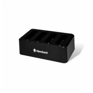Newland ID 4-Slot battery charger for MT90 series Incl. adapter with UK & EU power plug NLS-DC9050-4B