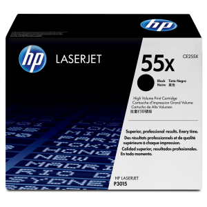 HP 55X BLACK CONTRACT TONER CARTRIDGE