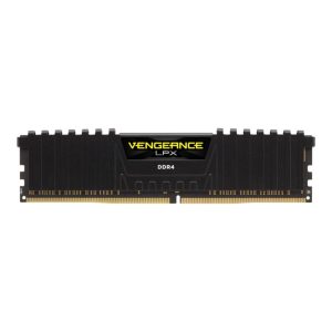 CORSAIR VENGEANCE® LPX 8GB (1 x 8GB) DDR4 DRAM 3200MHz C16 Memory Kit - Black.