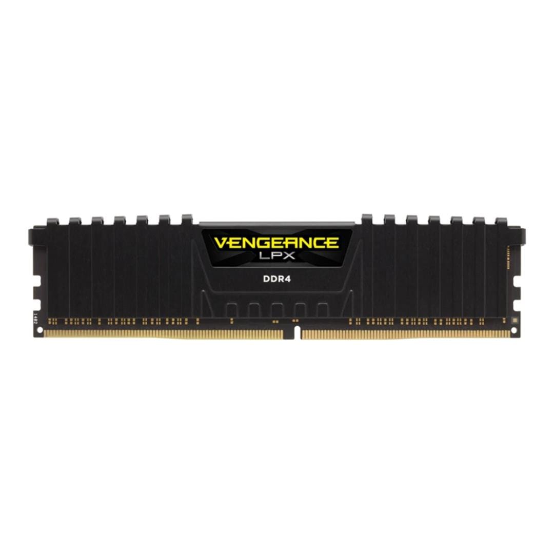 CORSAIR VENGEANCE® LPX 8GB (1 x 8GB) DDR4 DRAM 3200MHz C16 Memory Kit - Black.