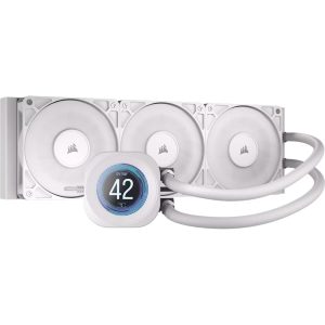 NAUTILUS 360 RS LCD Liquid CPU Cooler – 2.1'' IPS LCD Screen – RS120 Fans – 360mm Radiator – LGA1851/1700 AMD AM5/AM4