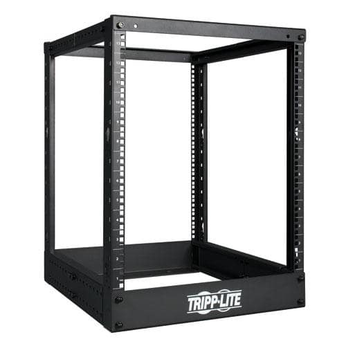 Eaton 13U SmartRack 4-Post Open Frame Rack - Organize and Secure Network Rack Equipment