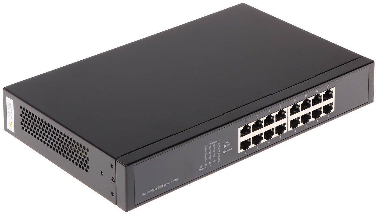 Dahua 16-Port Unmanaged Gigabit Switch