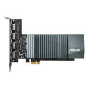 ASUS Graphics Card/NVIDIA/PCIe2.0/2GB GDDR5/4xHDMI/300w/ 14.8x10.5x1.8cm. - PCIe X1 Slot