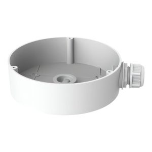 Junction Box; Aluminum Alloy; Hikvision White;