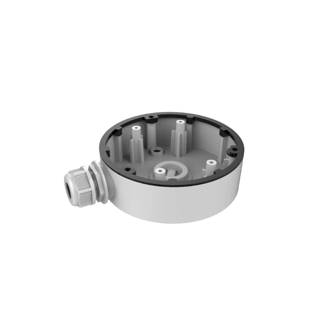 Junction Box; Aluminum Alloy; Hikvision White;