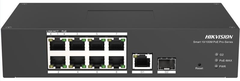 Hikvision DS-3T1310P-SI 8-Port Smart Managed PoE Switch