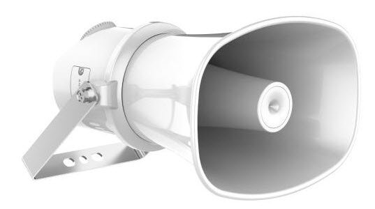 Hikvision Network Horn Speaker 7W, PoE, Max SPL: 121 dB, Frequency Response: 300 Hz to 13 kHz