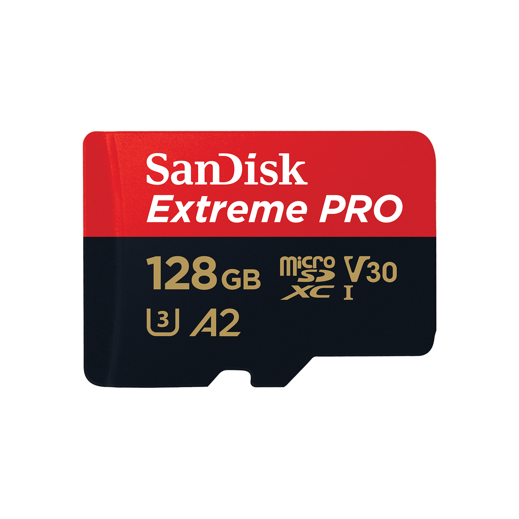 Sandisk Extreme Pro 128GB 4K Video MicroSDXC Card with Adapter