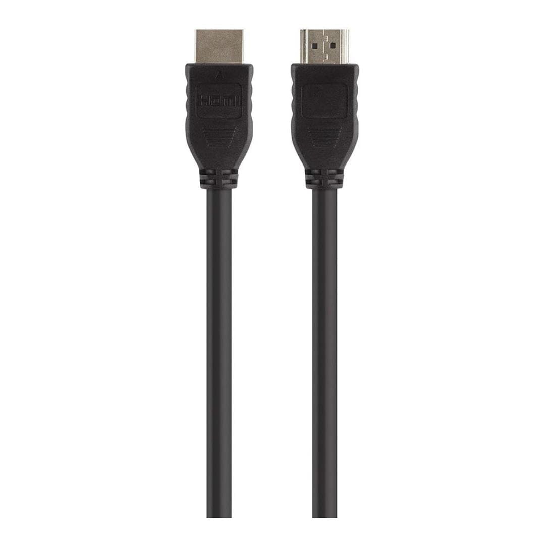 Belkin - Premium HDMI to HDMI - Standard Audio Video Cable 4K/Ultra HD Compatible, Full HD (1080p), Perfect for HDTV, Gaming console, CD/DVD player, Blue-ray player - 5 Meters - Black