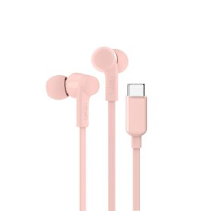 Belkin - SoundFrom - Headphones with USB-C Connector - Pink - Premium Brand - 2 Year Warranty