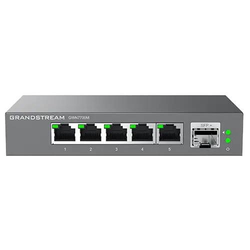5x 2,5GbE, 1x SFP+, 12V/1A PSU